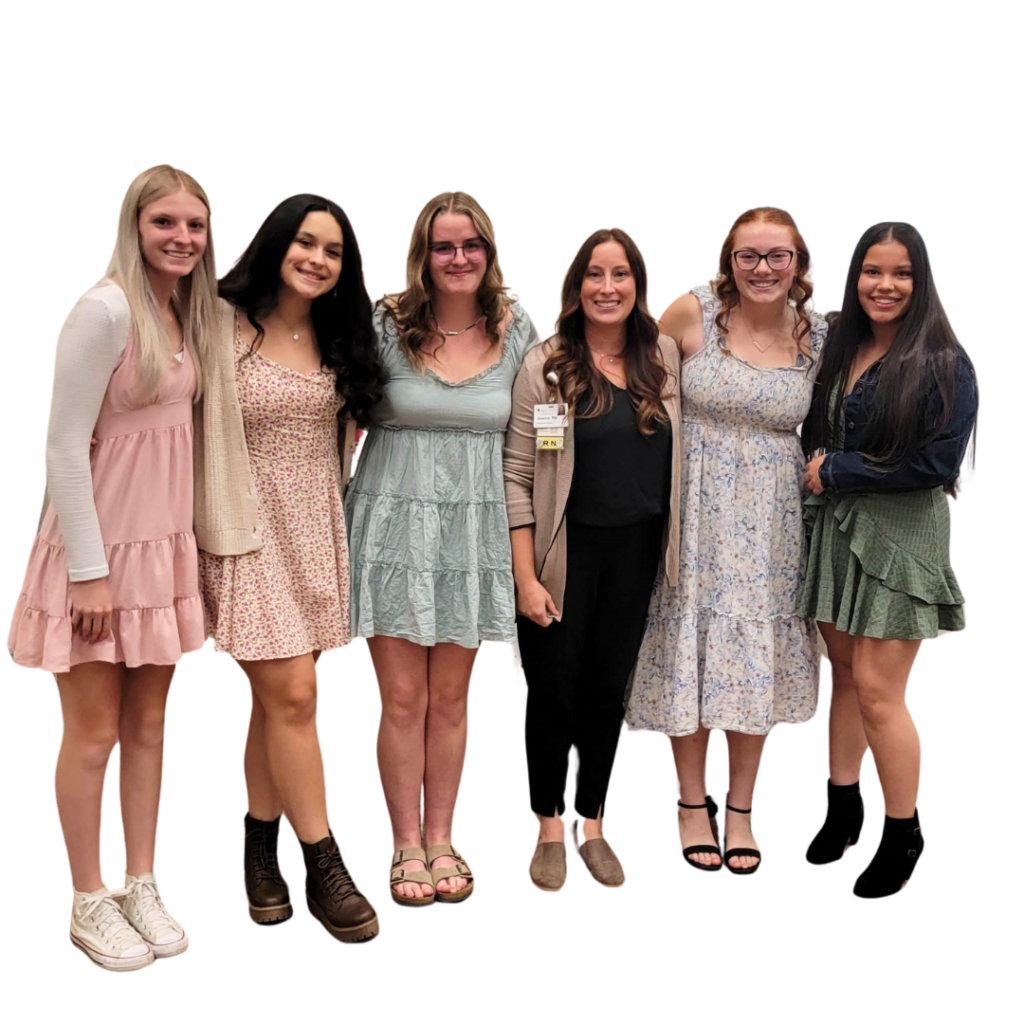 health occ student group with jessica