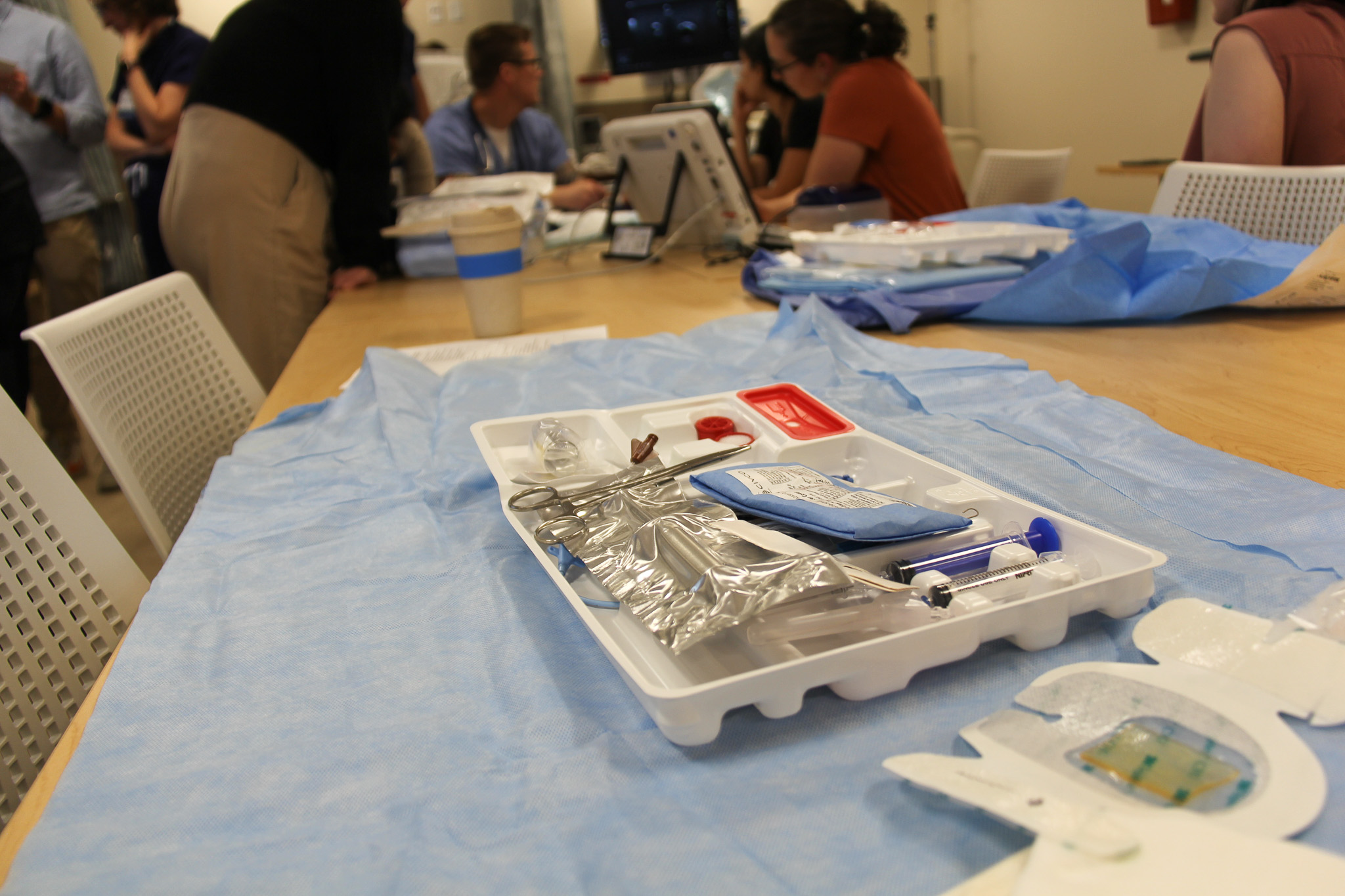 Central Line Academy 2025 (3) Medical equipment for central lines.