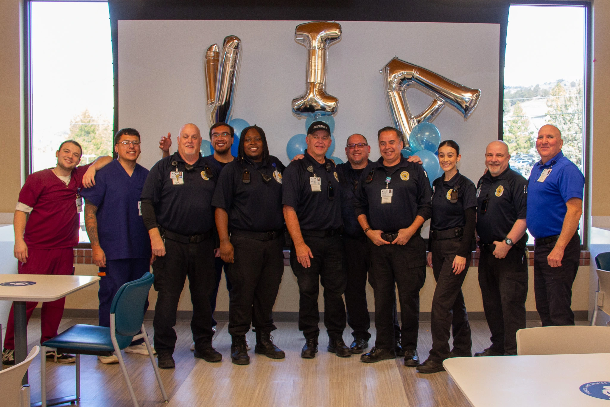 Rich Seutter with Team VIA 25 Awards