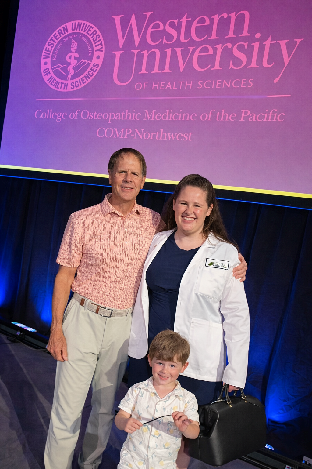 DrNiskanen daughter Emma and grandson Nox